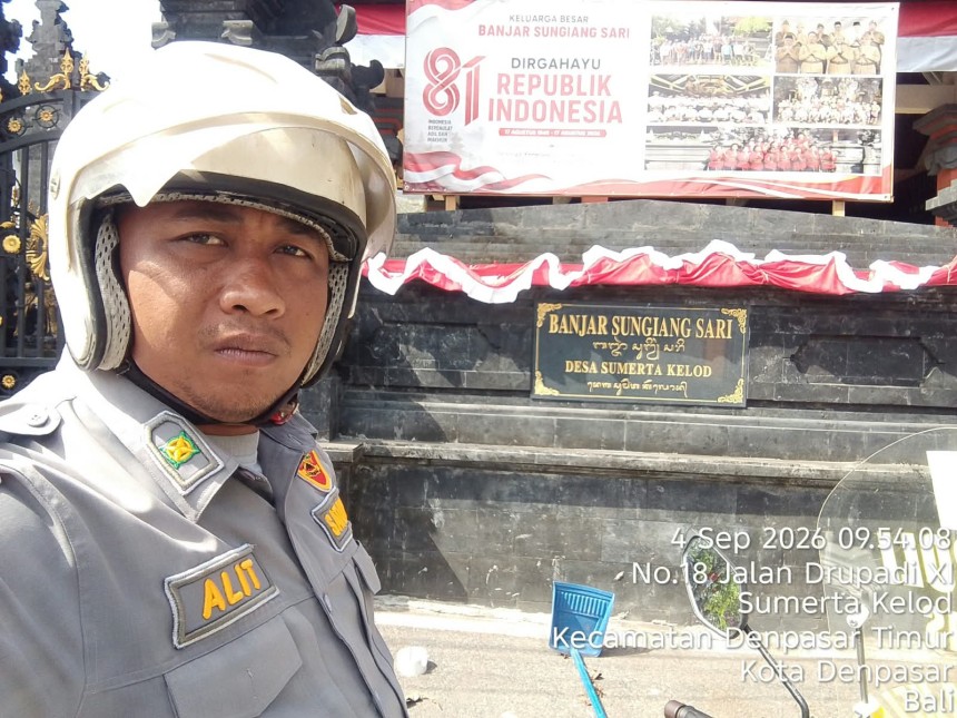 04.09.26 BARAKUDA LINMAS MELAKSANAKAN PATROLI SIANG DAN SORE DI SEPUTARAN DESA SUMERTA KELOD