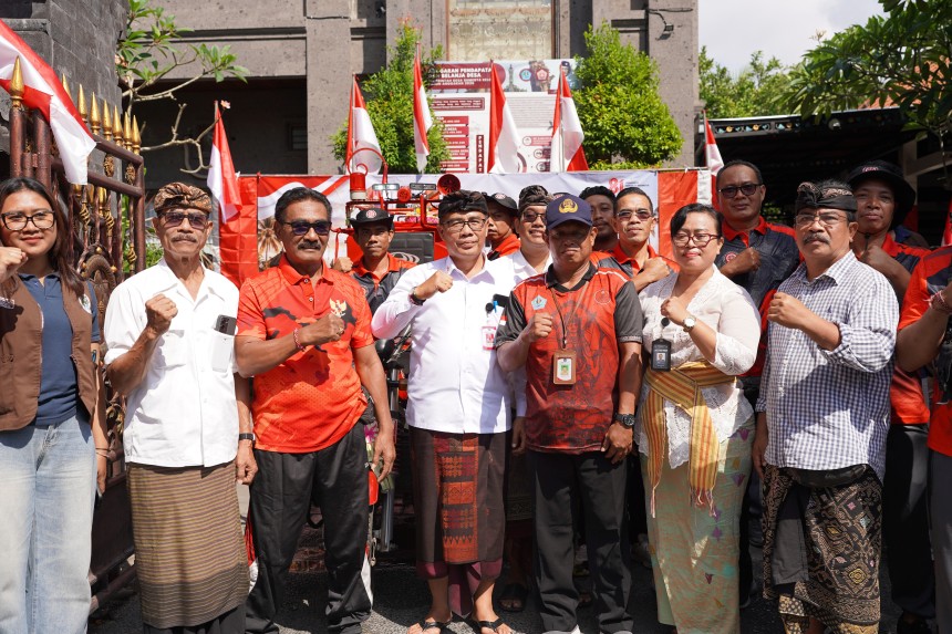 14.08.26 PELATIHAN TAGANA DAN LAUNCHING MOTOR PEMADAM KEBAKARAN