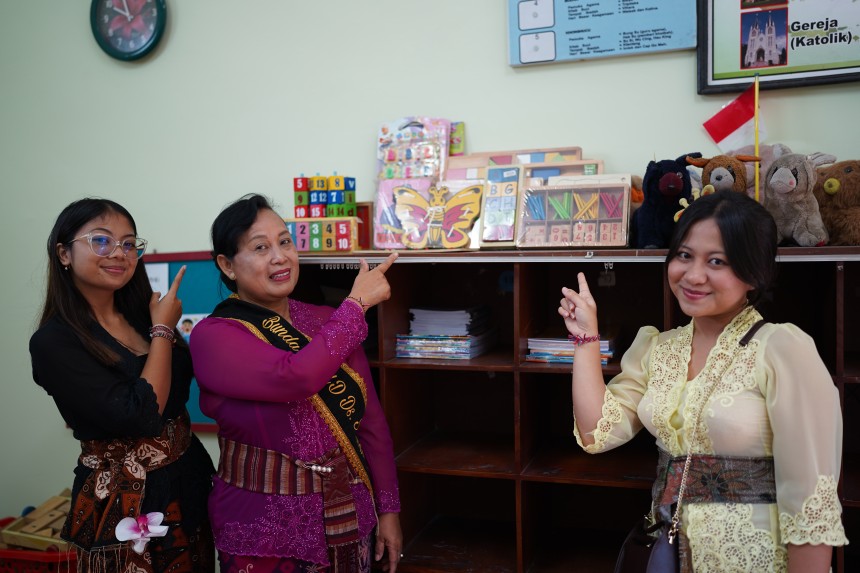 23.07.26 KUNJUNGAN BUNDA PAUD KE TK DHARMA PUTRA KEDATON
