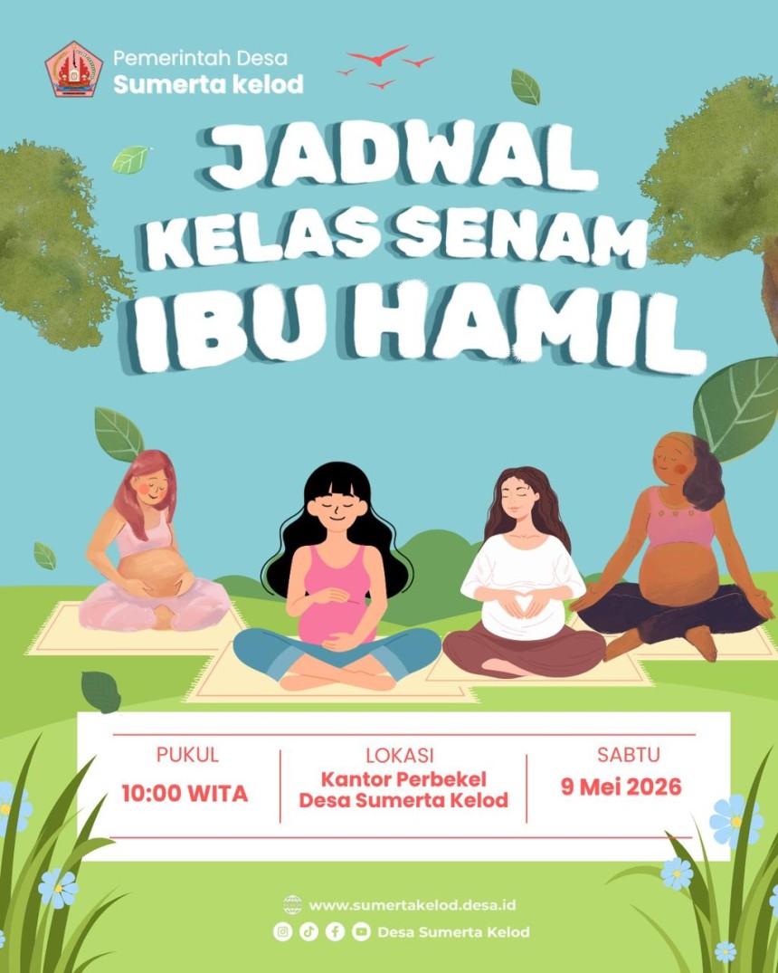 JADWAL KELAS SENAM IBU HAMIL DESA SUMERTA KELOD