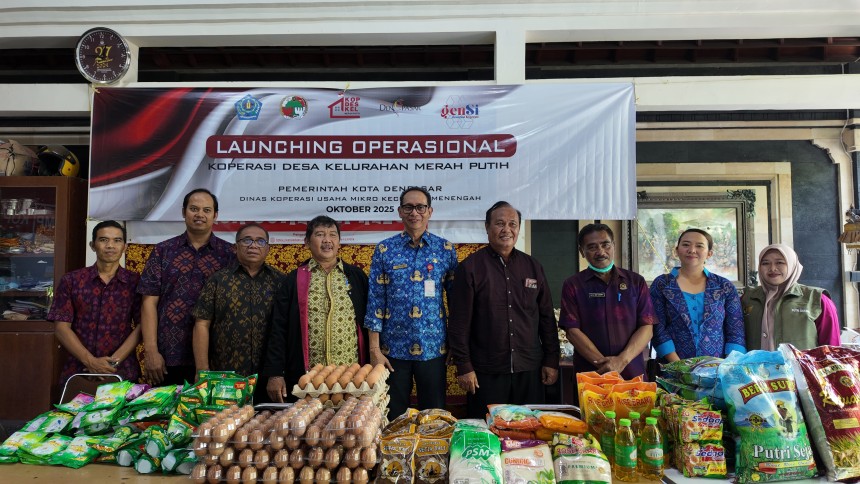Launching Operasional Koperasi Desa Merah Putih Sumerta Kelod