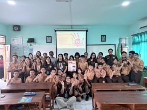 01.08.26 SOSIALISASI DI SD SARASWATI 3 DENPASAR OLEH KKN WARMADEWA DENPASAR