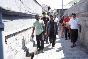 13.08.26 MONITORING DAN EVALUASI 100% PAVINGISASI JL. HAYAM WURUK GANG VII DAN IX A DUSUN BENGKEL