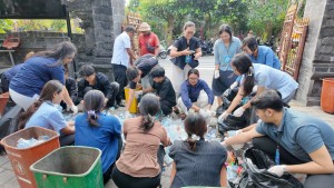 22.07.26 PEMILAHAN SAMPAH BERSAMA KKN WARMADEWA